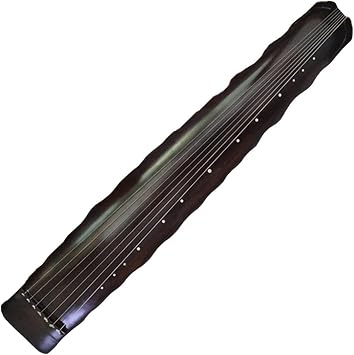 FLFL Chinese Zither 7-String Chinese Zither Lacquered Aged Paulownia Guqin Air Dried for More Than 5 Years Luo Xia Style Best for Performance