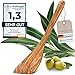 Produktbild GOLDENBERG® Premium Pfannenwender Olive - feinstes italienisches Olivenholz - Made IN Germany - 100% Klimaneutral - Bratenwender Holz - Pfannenwender Holz - Holz Kochbesteck