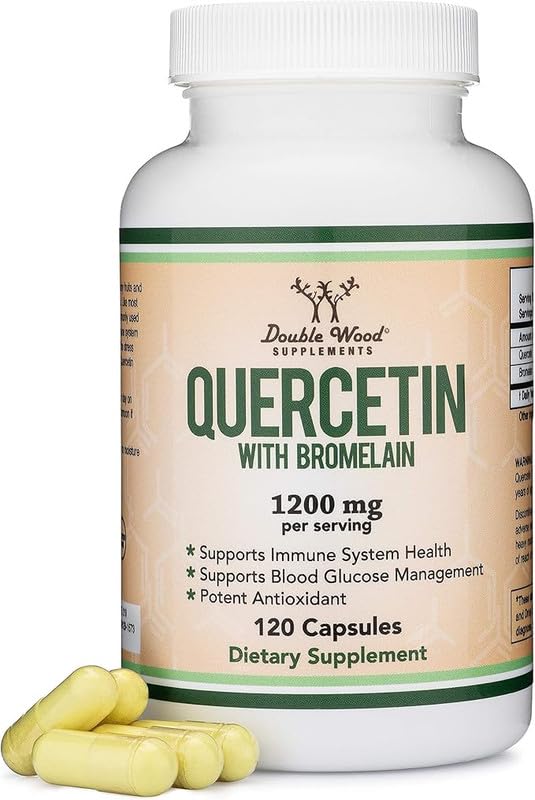 Evorina Double Wood Supplements Quercetin and Zinc Bundle - Support Immune System Health (120 Count Quercetin and 300 Count Zinc) | High Strength Herbal Supplement | Clean Label Ayurvedic Wellness-image-14