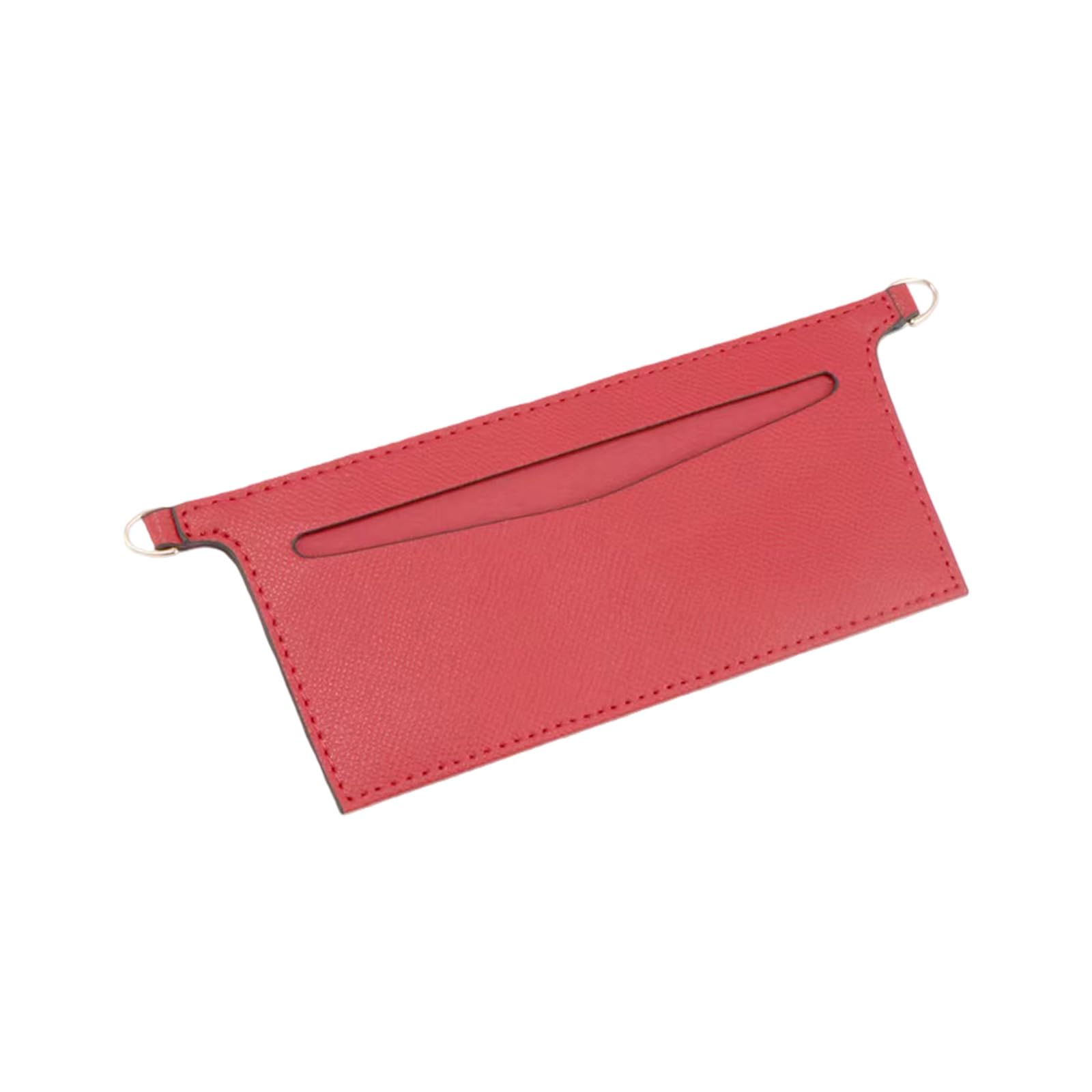 DEUQQD Crossbody Conversion Liner Leather Purses Organizers Insert for Pochette Wallet, Fliped Wallet Liner with Eyelet Envelope Bag Insert Organizers
