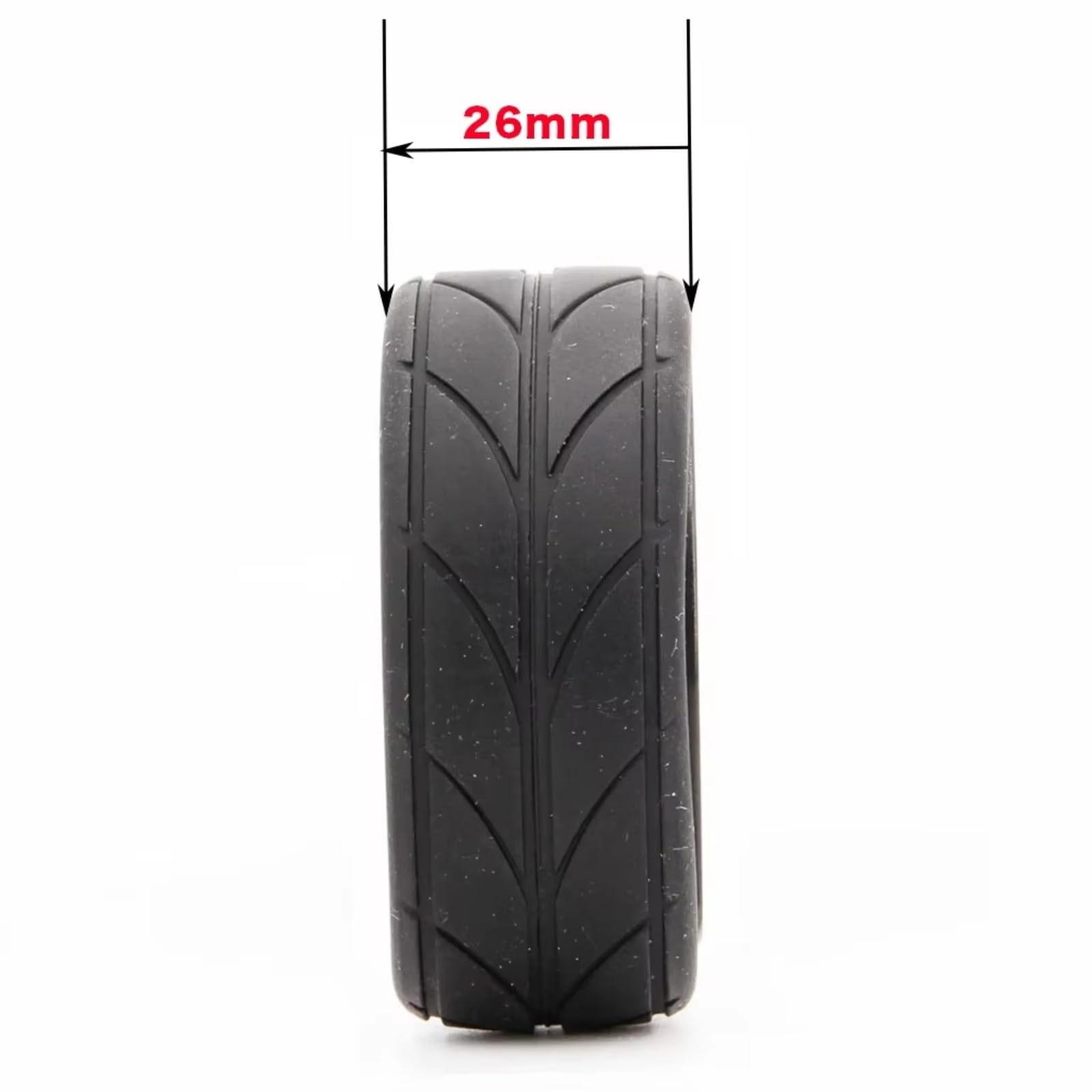 RC Neumático Coche Compatible Con HSP Para HPI 1/10 RC, Actualización De Coche, Piezas De Repuesto, Accesorios, Llanta De Goma Para Coche De Carretera De 65mm