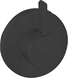 Ecostat Modern 1-Handle Diverter Valve Trim Only in Matte Black, 04232670