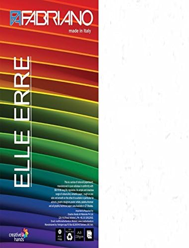 Fabriano Elle Erre Size A5 , 220 GSM. Brina (Pack of 2)