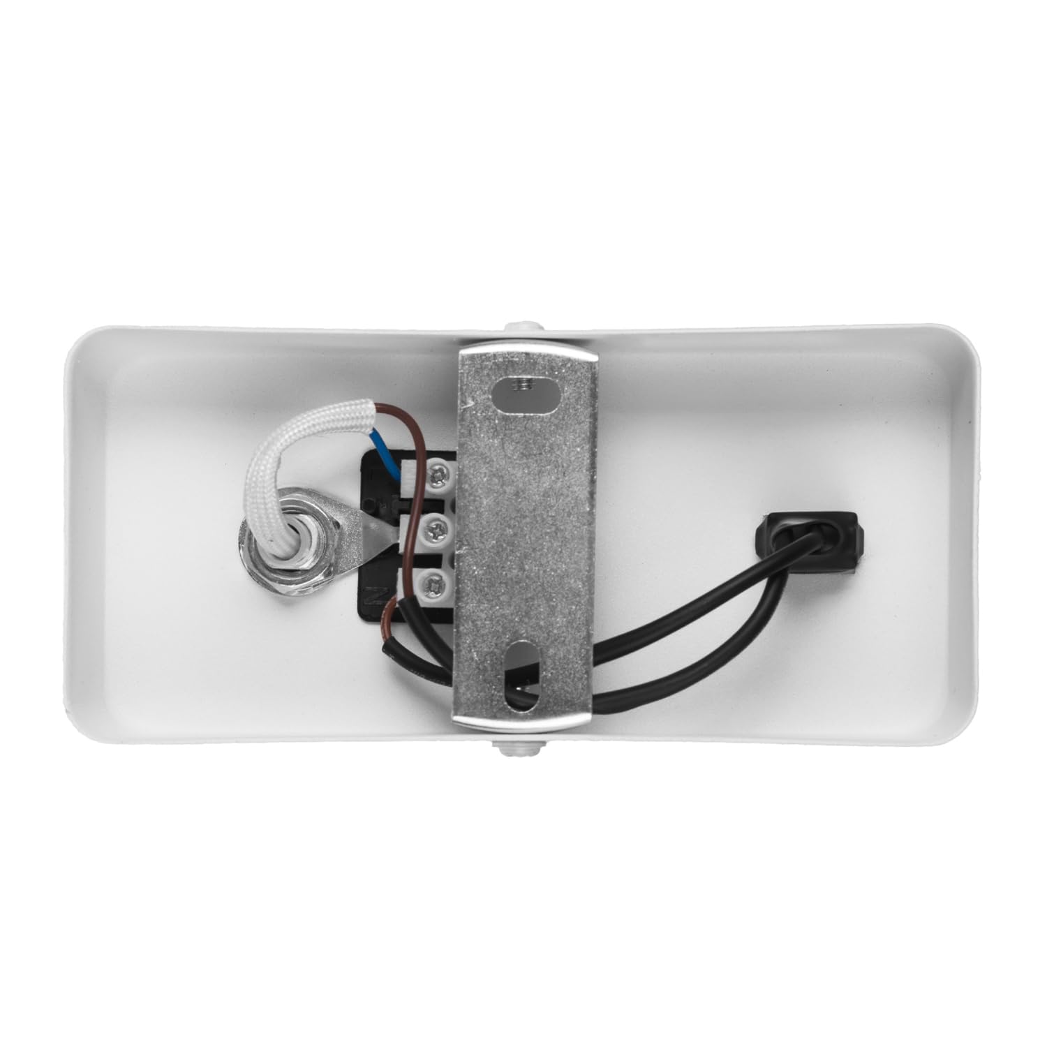 Maclean MCE369 Aplique de Pared GU10 con Interruptor Máx. 40W | Punto Giratorio | Diseño Moderno para Salón, Dormitorio y Pasillo | 55x100 mm (Blanco, 2 unidades con luz blanca cálida de 7W)