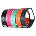 Replacement Wrist Band Strap Wristband with Metal Clasp for Samsung Galaxy Gear Fit 1 Gen Bracelet Smart Watch R350 ONLY - 5 Pack