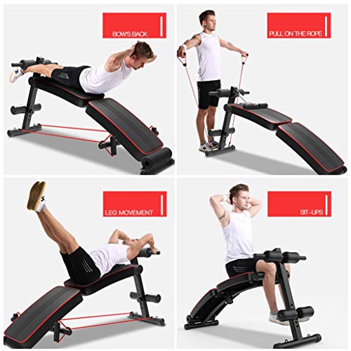 Gewicht Dumbbell Bench, Foldable Press Bench Sit-ups Fitness Training Stoel voor Full Body Workout (Color : Style 1) - Image 5