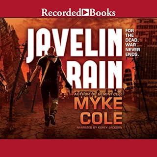 Javelin Rain Audiolibro Por Myke Cole arte de portada