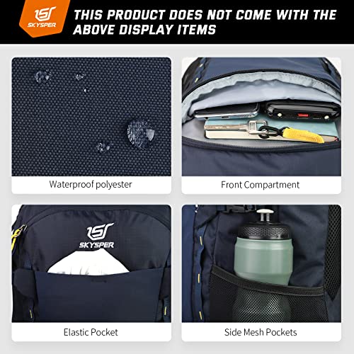 SKYSPER Hiking Daypack 30L Camping Backpack, Day Packs for Men Women Travel Outdoor Camp4