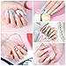 COSCELIA 40PCS Gel Nail Polish Set, 7ml 35 Colors Gel Polish with 5pcs Top and Base Coat Nude White Pink Red Blue Spring Colors All Seasons Nail Art Manicure Starter Kit Gifts for Women