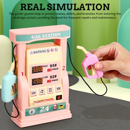 Interactive Gas Station Toy Set for Kids - Simulation Gas Pump with Talking Feature Educational Playset for Role-Playing and Imaginative Fun3