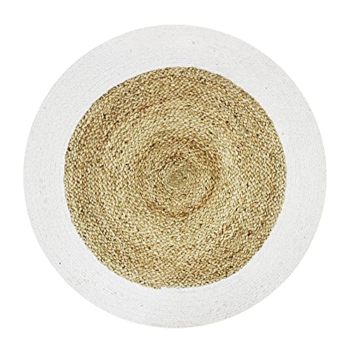 Tapis, 70cm Diamètre, Blanc