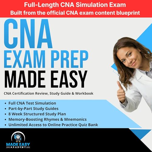 『CNA Exam Prep Made Easy』のカバーアート