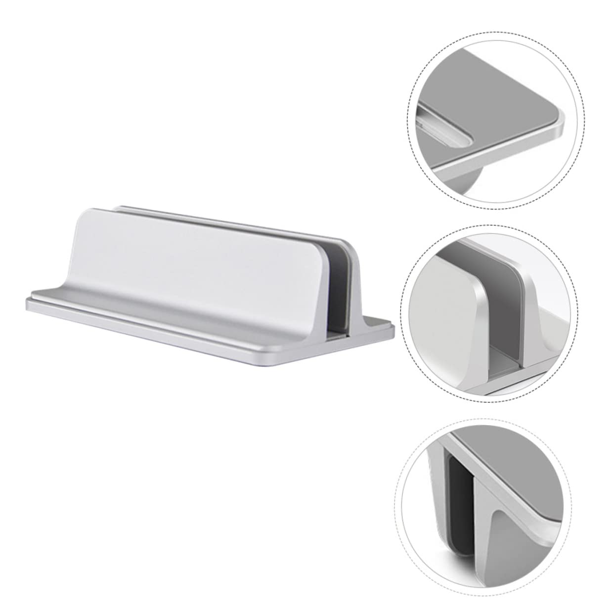 SHINEOFI 1Pieza Soporte De Vertical para Portátil Estante De Almacenamiento De Soporte Informático Ergonomico Compatible con Portátiles