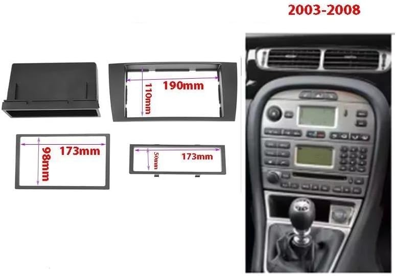 に適合する ジャガー Xタイプ 2002 2003 2004 2005 2006 2007 2008 Sタイプ 2003-2008