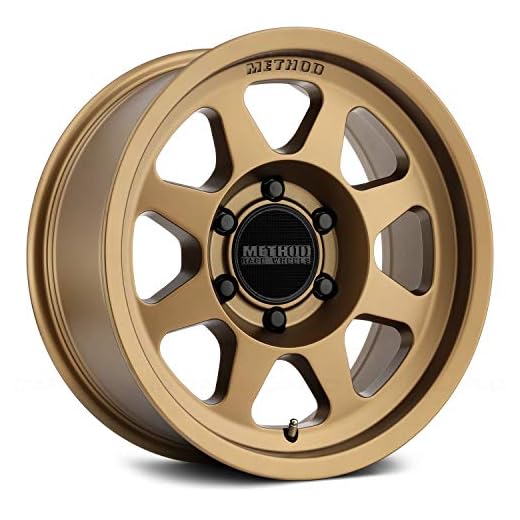 Method Race Wheels 701 Custom Wheel - 18" x 9", 18, 6x139.7 Bolt Pattern, 106.25mm Hub - Bronze, Rim