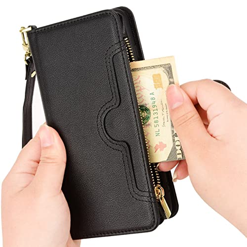 Étui pour Samsung Z Fold 3 housse élégante de bureau avec porte-carte