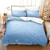 【Entretien Facile】Lavage à l’eau froide, à la main ou en machine. Ce linge de lit et oreillers ne s’estompe pas, ne se déforme pas, et conserve toute sa douceur lavage après lavage. Séchage en tambour possible, sans repassage nécessaire. Sans blanchiment, sans décoloration, sans plis. La housse est équipée d’une fermeture éclair et de sangles de fixation aux coins intérieurs, rendant le changement de literie rapide et pratique – un vrai gain de temps au quotidien