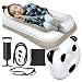 Colchon Hinchable Coche,Colchon Hinchable Niños Viaje,Cama de Avión for Niños,Cama de Avión Infantil,Que Se Adapta A La Mayoría de Los Asientos Económicos de Avión for Un Viaje Conveniente(Color:B)