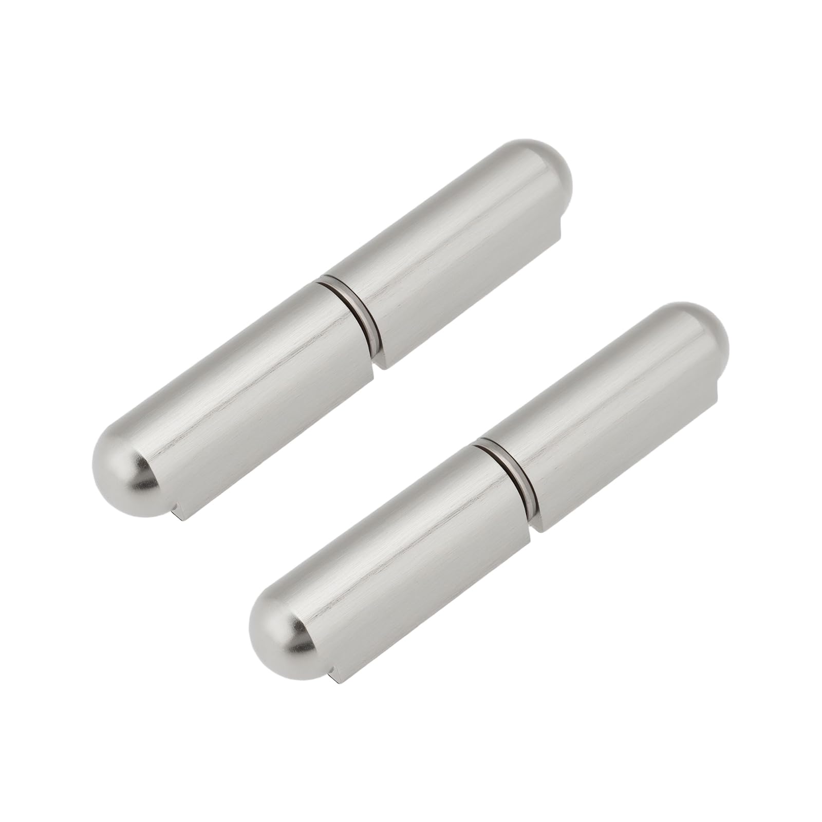 The Lord of the Tools 2 works 80mm Weld on Barrel Hinges Weld-On Band Stainless Steel 2-Part Weld-On Band Rolls Gate Band Male to Female Hinge Pin for Metal Home Gate Door Window