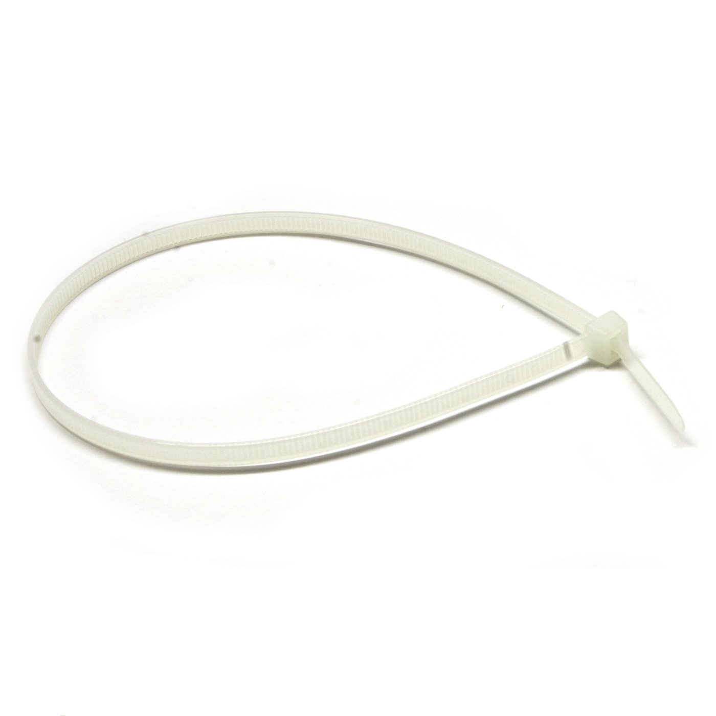 Merriway BH03066 Cable Tie White 3.6mm x 300mm -100 Pcs, 3.6 x 300 mm