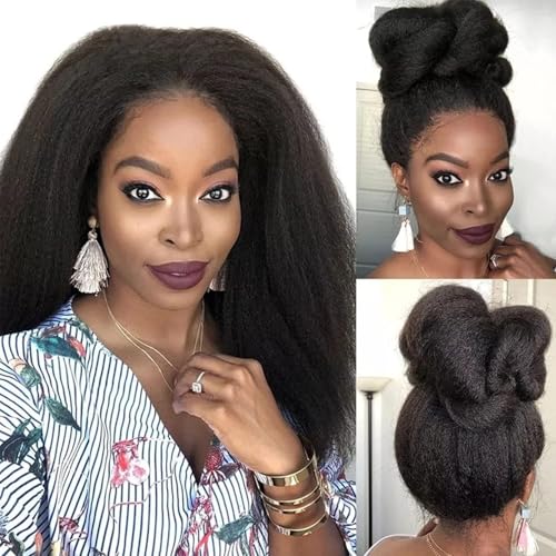 Enoya Kinky Straight 360 Lace Front Wig