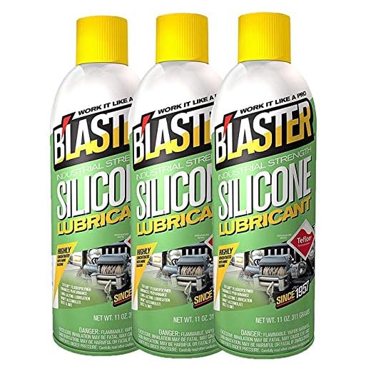 B'laster 16-SL Industrial Strength Silicone Lubricant 3 Pack