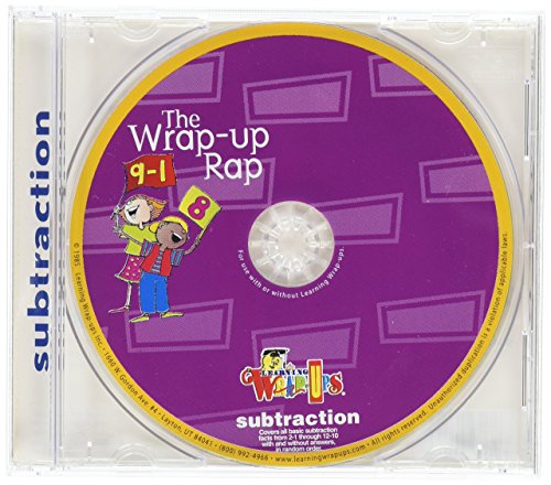 Learning Wrap-ups Subtraction Rap CD - Audio Math Problems with Music