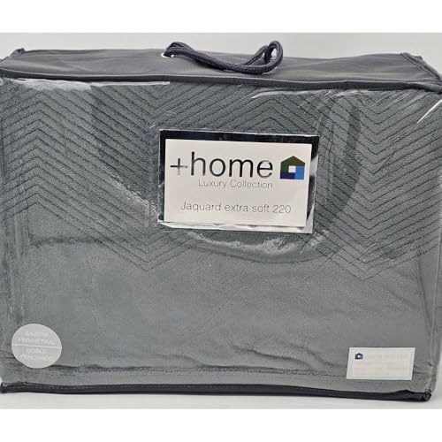 +home Juego Sabana Coralina 220 gr. Antracita (135 cm)