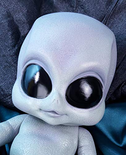 Cute Alien Reborn Baby Dolls Silicone Vinyl Full Body Realistic Life Size 14 inch 35cm Outer Space Alien Doll Toy