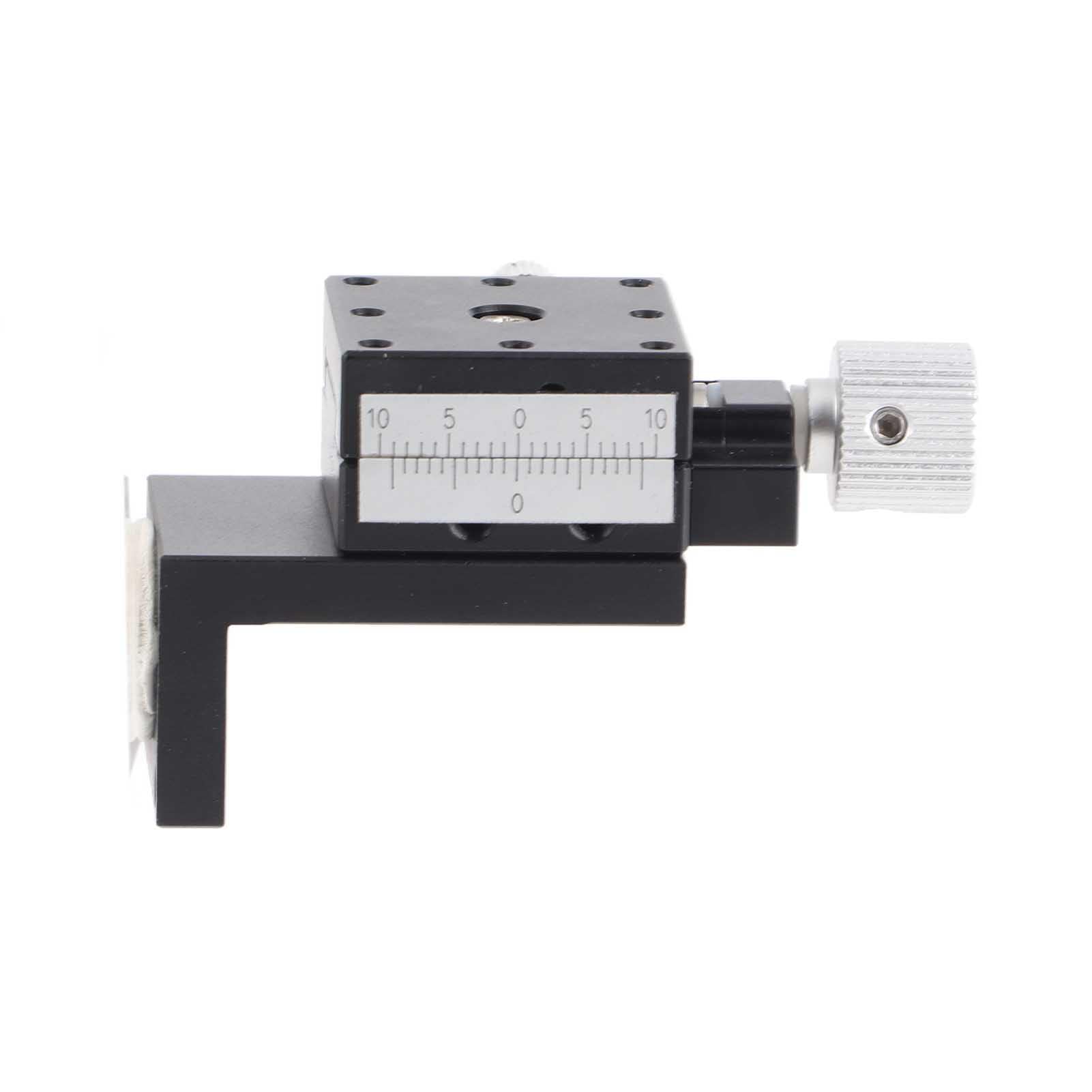 IGNVXMGKP ZFES25 Z - Axes Linear Stage | 25x25mm Manual Fine - Tune Platform | Dovetail Sliding Table for Optical/Measuring/Semiconductor Equipment | Aluminum Alloy