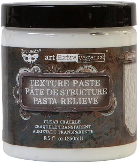 Art Extravagance - Texture Paste - Clear Crackle 8.45oz (250ml)