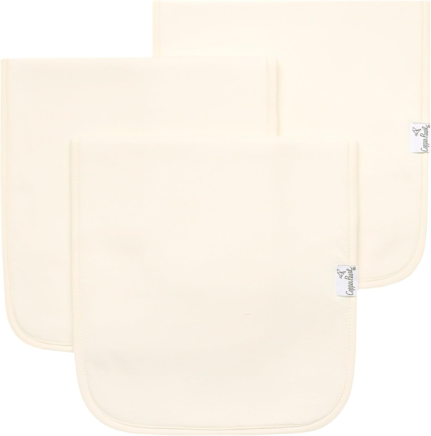 Copper Pearl Butter Burp Cloth Set