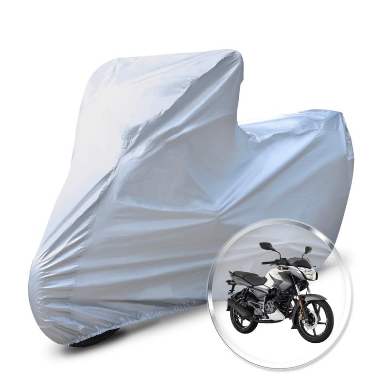 Image of Neodrift 'CrystalMax' Bike Cover for Bajaj Pulsar NS125 (All-Weather Motorcycle Protection, Water & UV Resistant, Dustproof, Windproof).