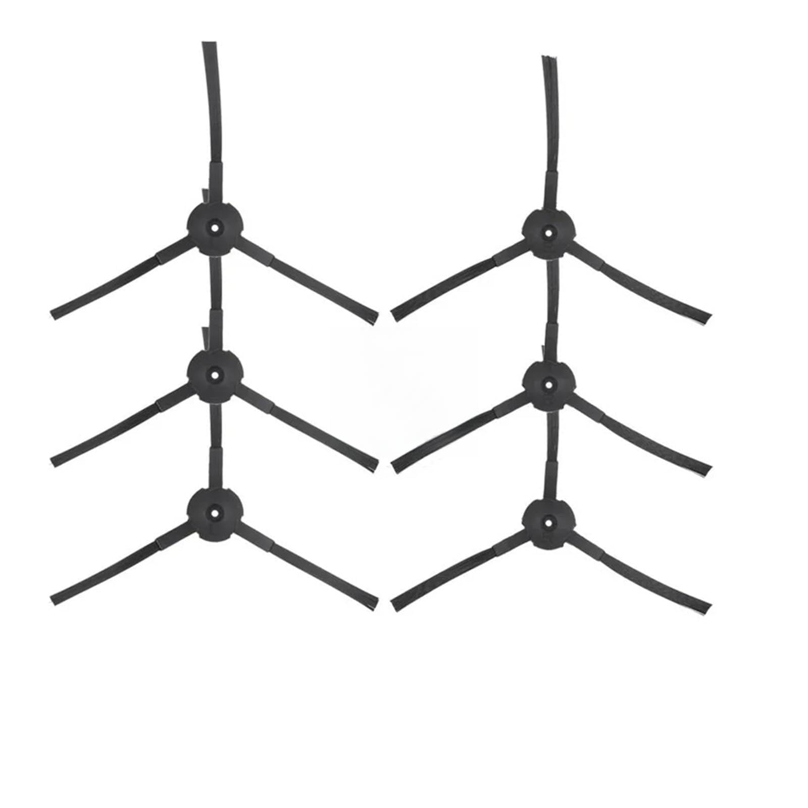 RJYEWORTV Compatible for ILIFE Side Brush V3 V5 V5s V3S A6 A4(6PCS Brush)