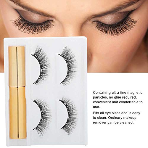 Magnetic Eyelash Extensions Set, 2 works 5D Magnetic False Lashes Waterproof Long-Lasting for Home Use - Image 3
