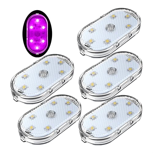 Lámpara LED táctil USB para interior de auto 5 piezas miniatura 1