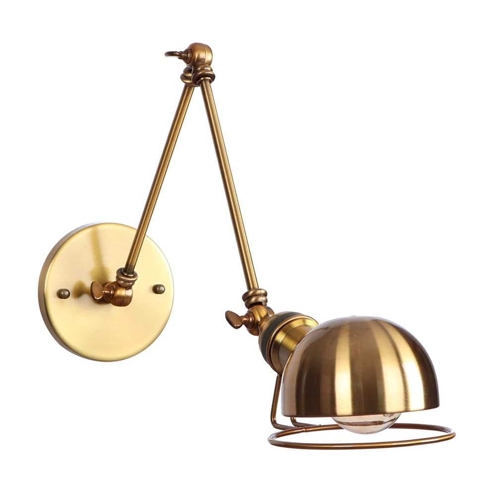 AVLUZ Wall Light Lamp, Adjustable Swing Long Arm Metal Wall Mounted - View #4