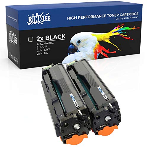 RINKLEE CLT-K504S Toner Cartridge Compatible with Samsung Xpress SL-C1810W SL-C1860FW CLX-4195FN CLX-4195N CLX-4195FW CLP-415N CLP-415NW | High Yield 2500 Pages | BLACK, 2-PACK