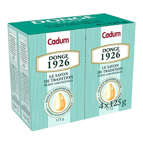 Cadum - el jabón de Tradition óleo de Amandes douces - 4x125 g Cover