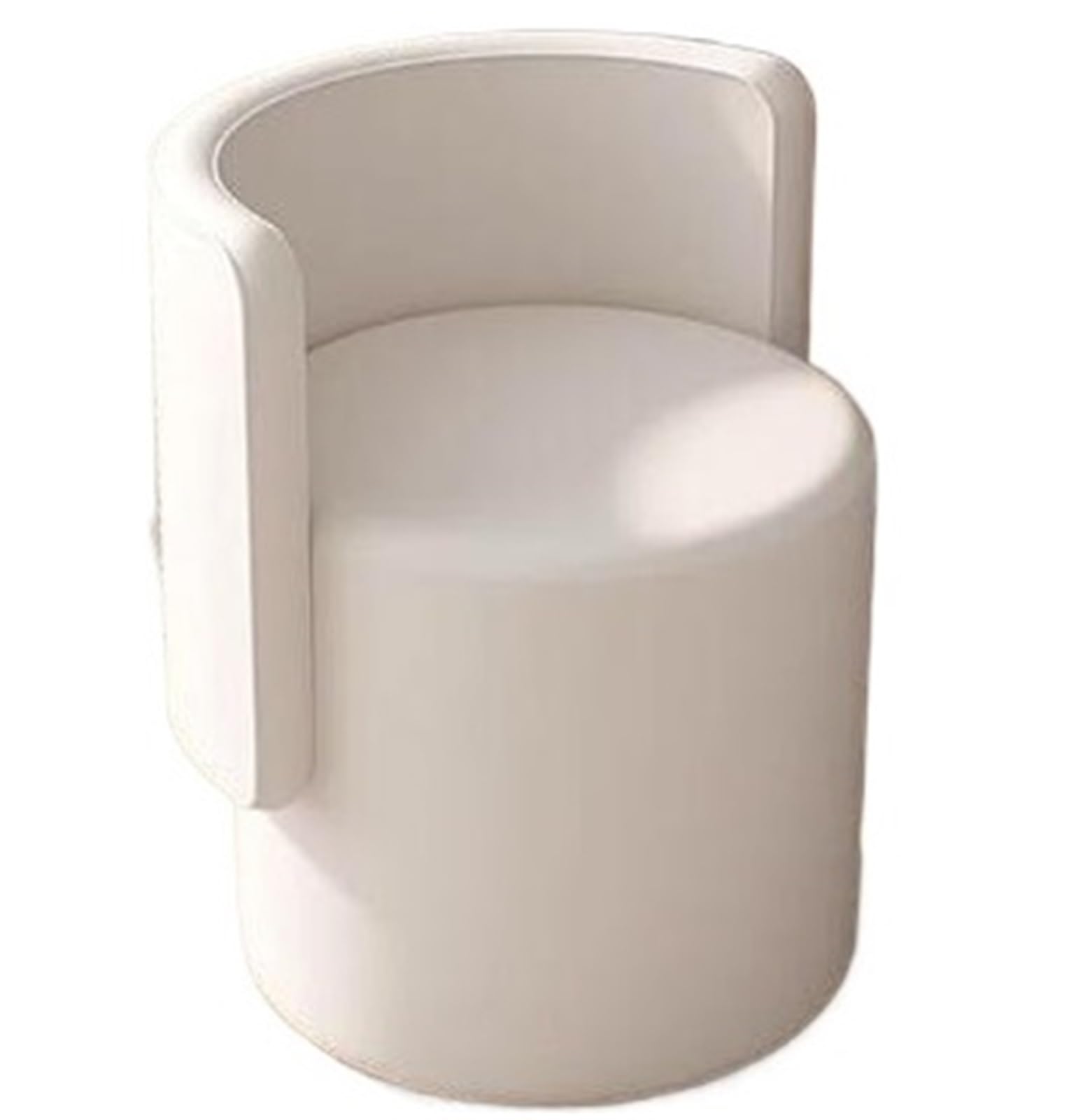Chaise de coiffeuse blanche haut de gamme pour décoration de salon chic