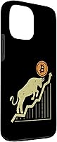 Vista 3 de iPhone 13 Pro Max Bitcoin Bull Graph Bullish BTC Crypto Crypto Cryptocurrency Trader Case