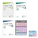 JLPT Official 3 books Set , N3 N4 N5 Japanese Language Proficiency Test Trial Examination Questions Workbook , Original Sticky Notes