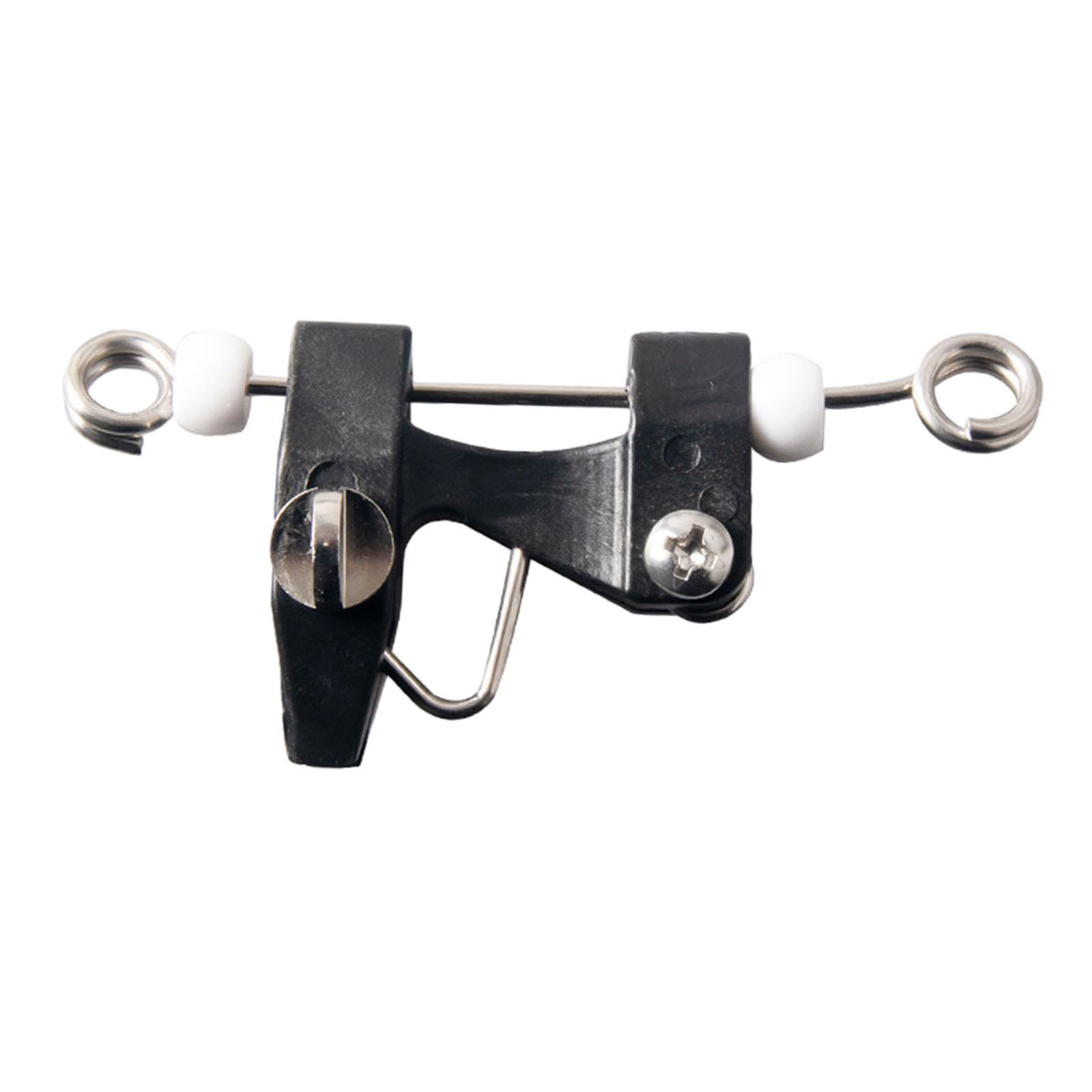 QSTDGVPW Fishing Line Separator Clip Accessory Practical Fishing Supplies Easily Splitter Clamp Quick Divider Tool, Black