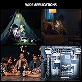 Camping Lights, LED Camping Lantern with Tool Box, Screwdriver Tool, Ultra Bright LED Tent Light, Portable Night Lights for Camping Fishing Hiking Emergency, Fishing Gifts for Men,Battery Powered - Image 5