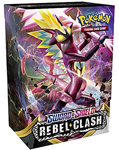 Pokemon Trading Card Game Sword & Shield Rebel Clash Build & Battle Set [4 Booster Packs & 23-Card Evolution Pack!]