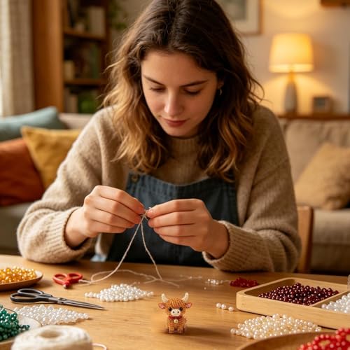 Kit de manualidades para animales con cuentas: ideal para decorar tu casa, oficina o biblioteca 2