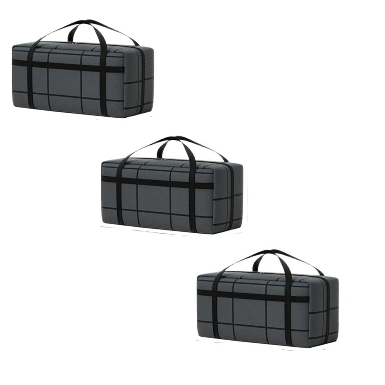 Large-capacity Hand-held Clothes Storage Bag Foldable Dust-proof Non-woven Fabric Packing Bags Bedroom Wardrobe Organizer(MIX-3PC)