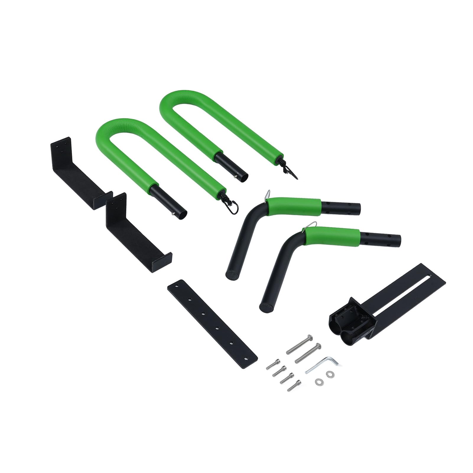 Versatile Aluminum Surfboard Cycle Rack with Wall Mount, Compact and