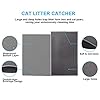 Pieviev Cat Litter Mat Double Layer Waterproof Urine Proof Trapping Mat 1 Pack (Gray, 24x15 Inch (Pack of 1)) #2