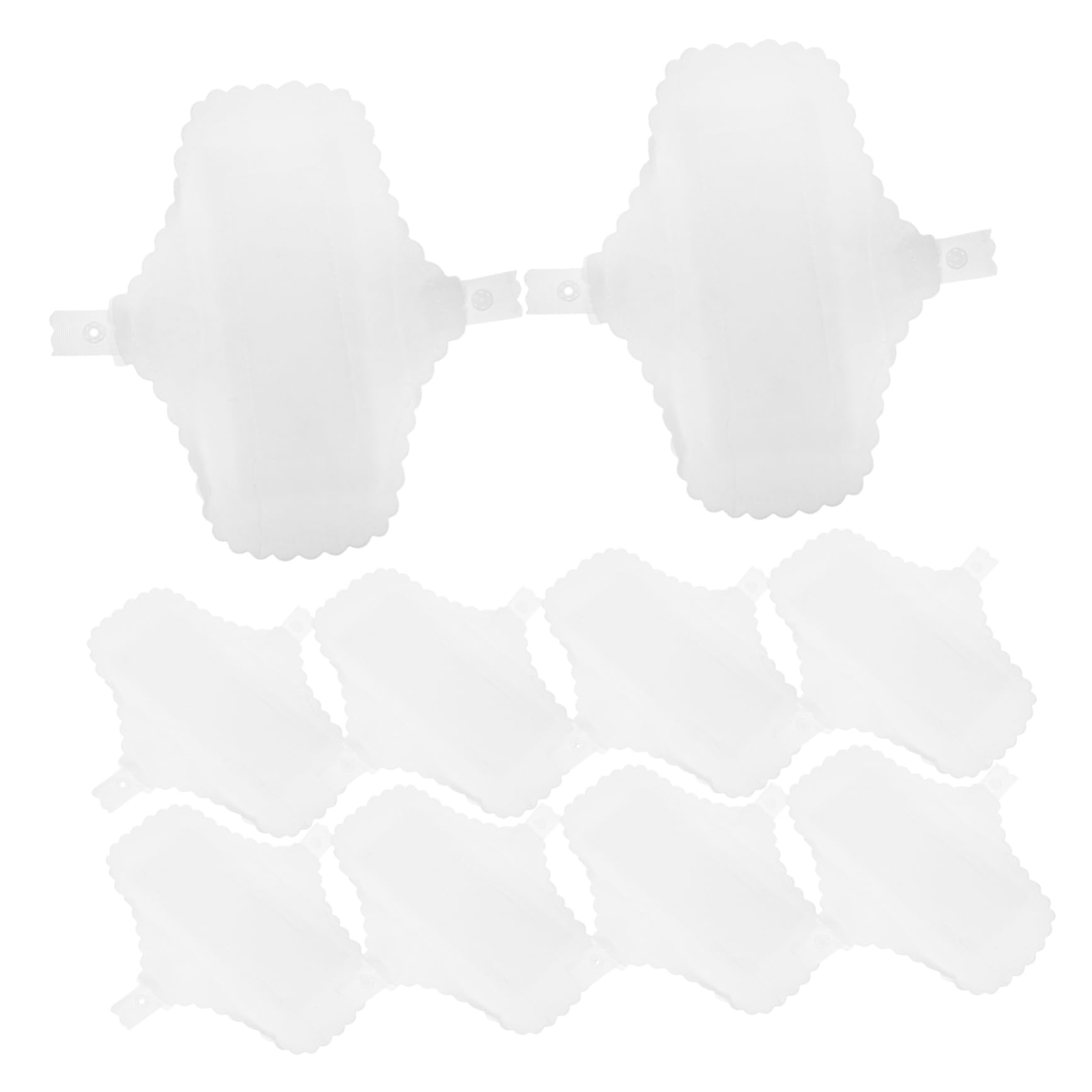 20 Piezas Paño Menstrual Lavable Mujer Servilleta Sanitaria Compresa Femenina Reutilizable Compresa Menstrual De Tela Almohadilla Lavable Equipo Paño De Algodón Impermeable